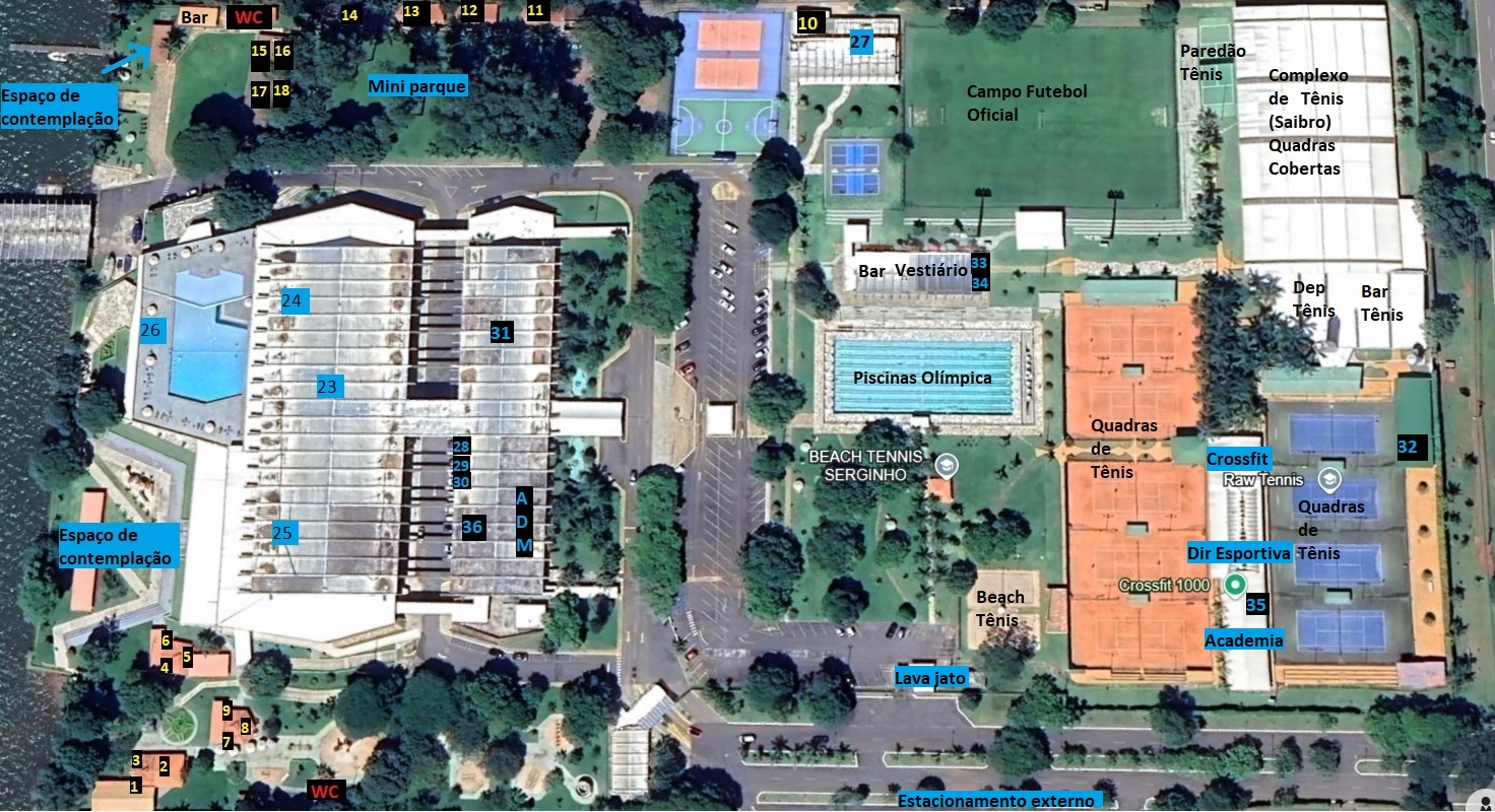 MAPA DE CHURRASQUEIRAS